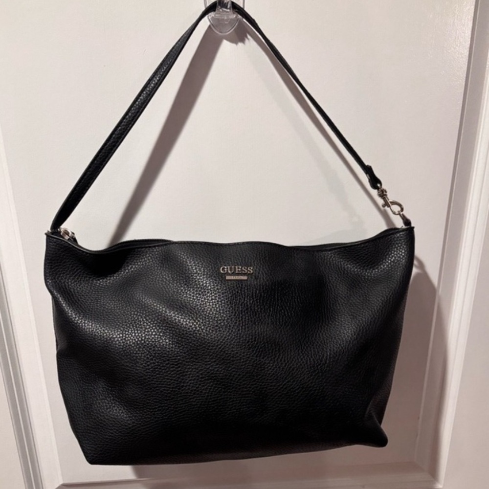 GUESS Y2K Vintage Black Shoulder Bag In Excellent Condition
